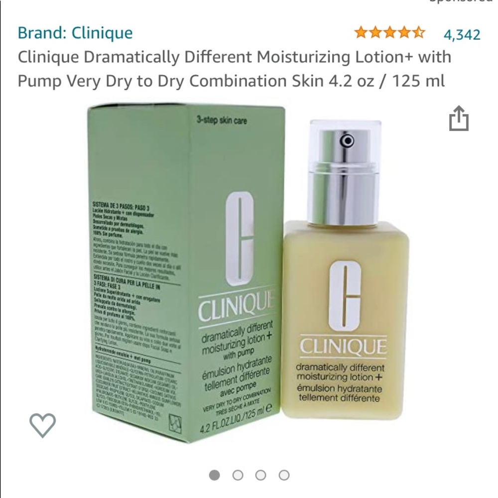Clinique Moisturizing Lotion
